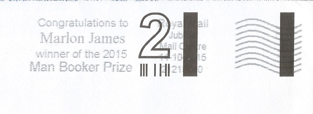 Congratulations to Marlon James winner of the 2015 Man Booker Prize