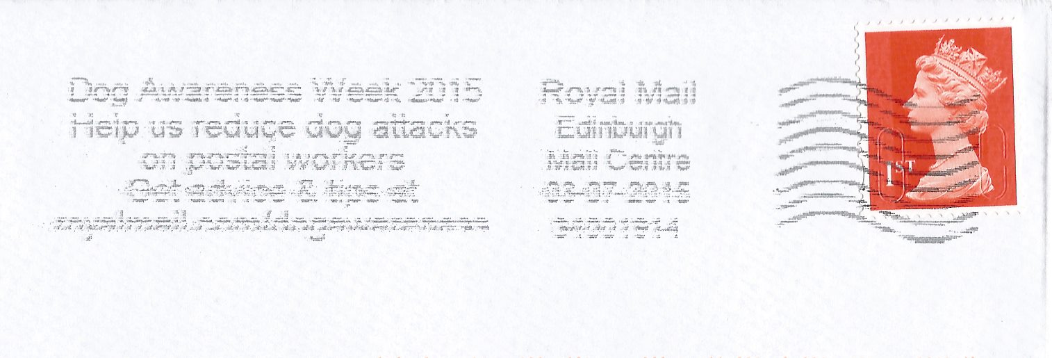 Dog Awareness Week 2015 Help us reduce dog attacks on postal workers Get advice & tips at royalmail.com/dogawareness