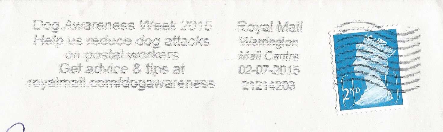 Dog Awareness Week 2015 Help us reduce dog attacks on postal workers Get advice & tips at royalmail.com/dogawareness
