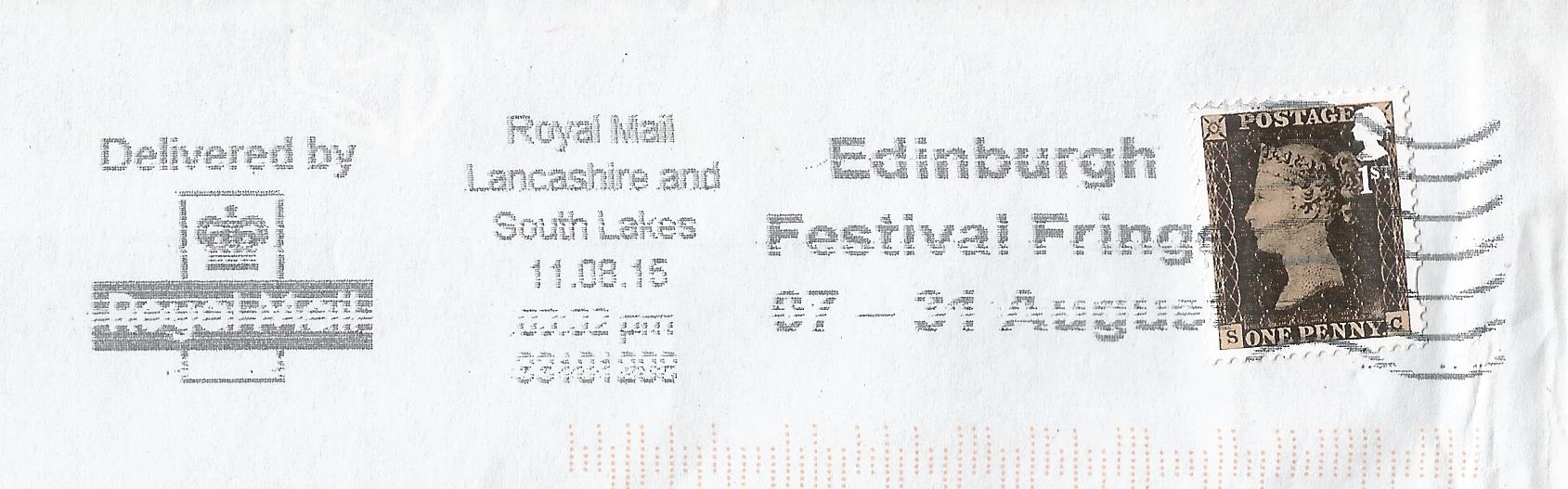 Edinburgh Festival Fringe 07 – 31 August