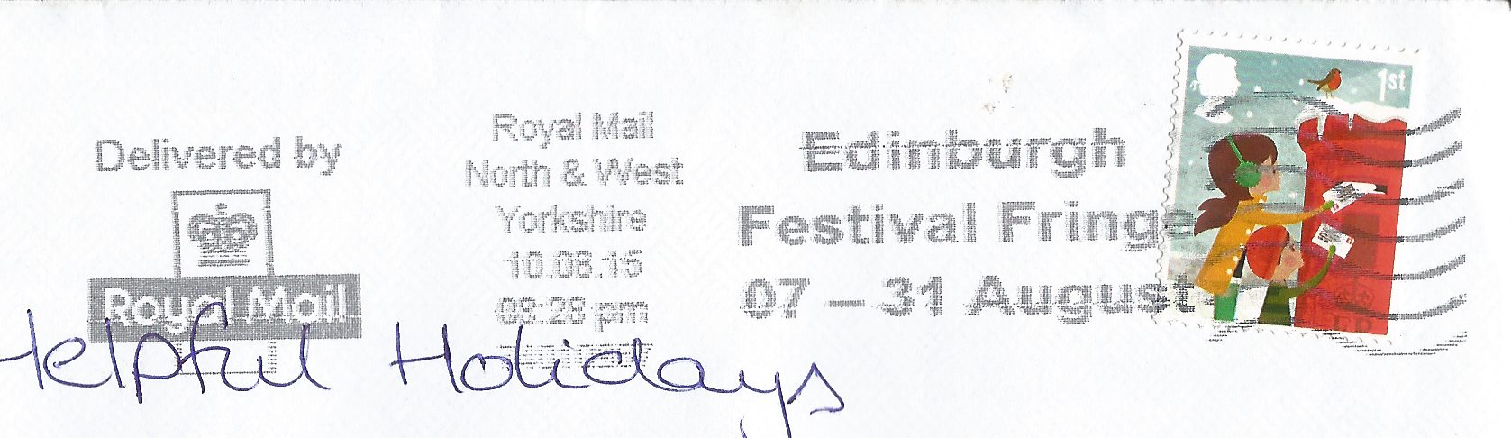 Edinburgh Festival Fringe 07 - 31 August