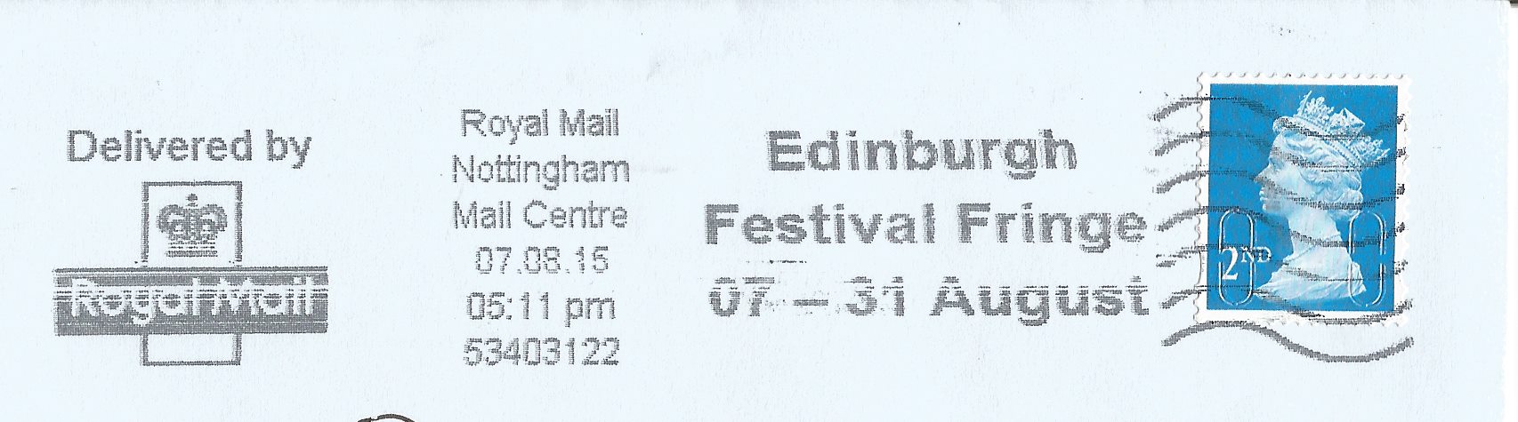 Edinburgh Festival Fringe 07 - 31 August