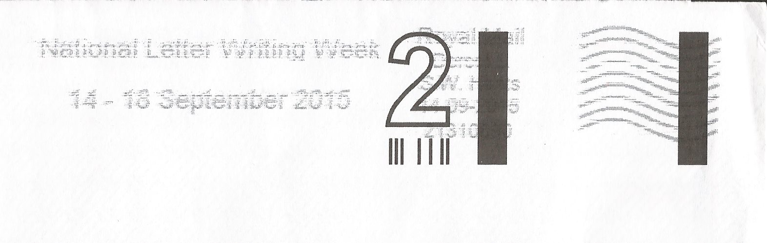 National Letter Writing Week 14-18 Sept 2015
