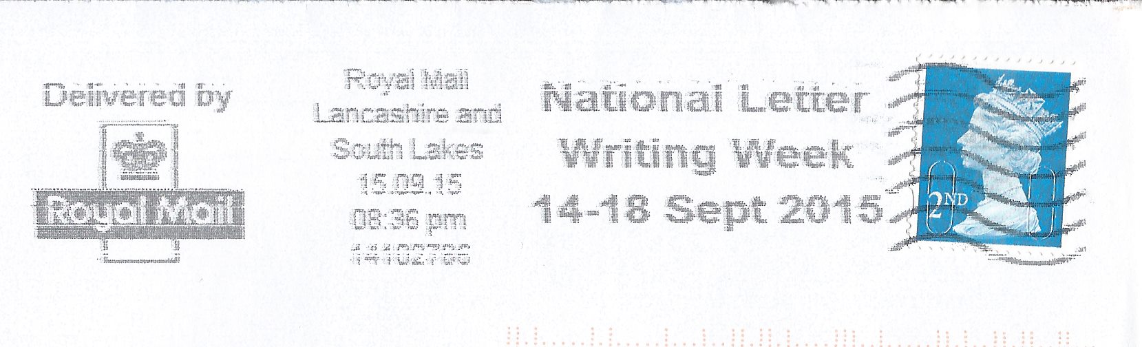 National Letter Writing Week 14-18 Sept 2015