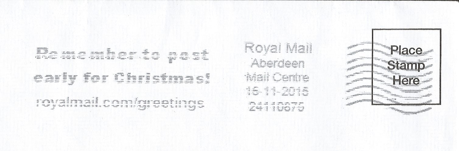 Remember to post early for Christmas! royalmail.com greetings_GS 5771