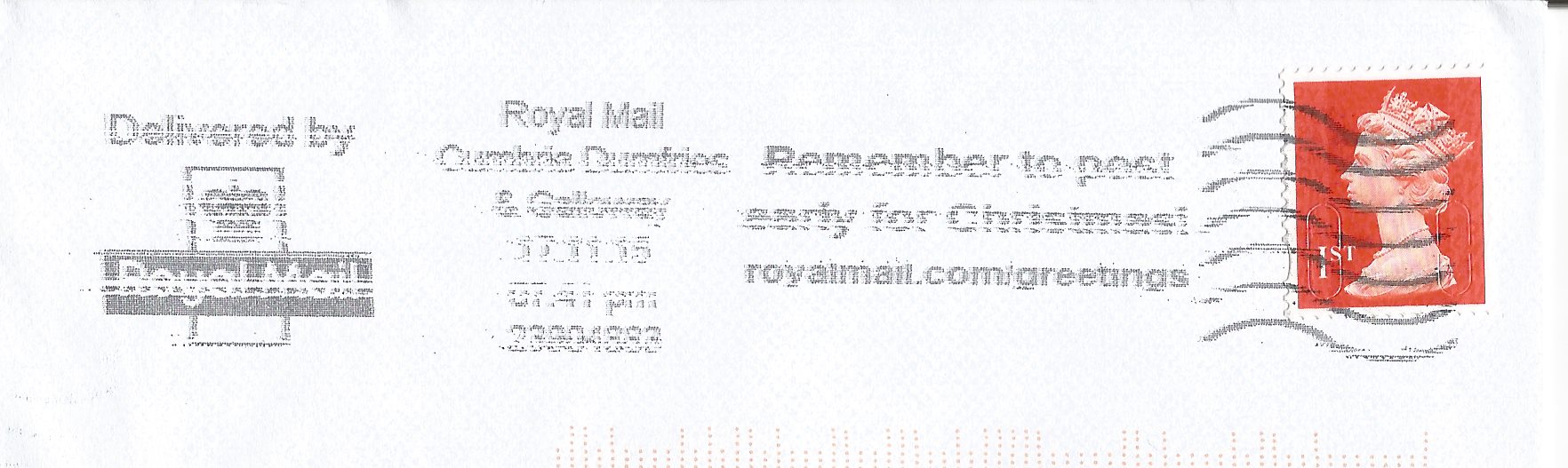Remember to post early for Christmas! royalmail.com/greetings_GS 5771