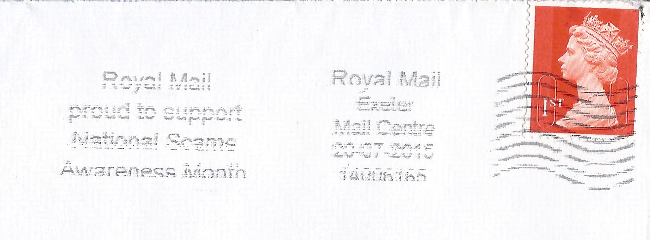 Royal Mail proud to support National Scams Awareness Month GS 5756