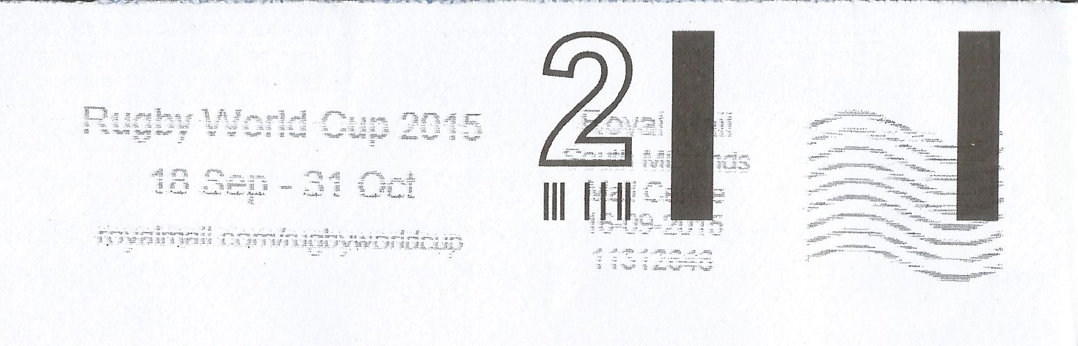 Rugby World Cup 18 Sep - 31 Oct 2015 royalmail.com/rugbyworldcup