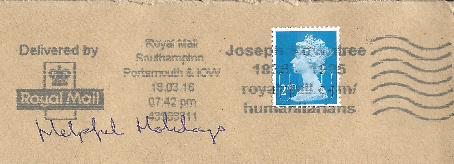 Joseph Rowntree 1838-1925 royalmail.com/humanitarians