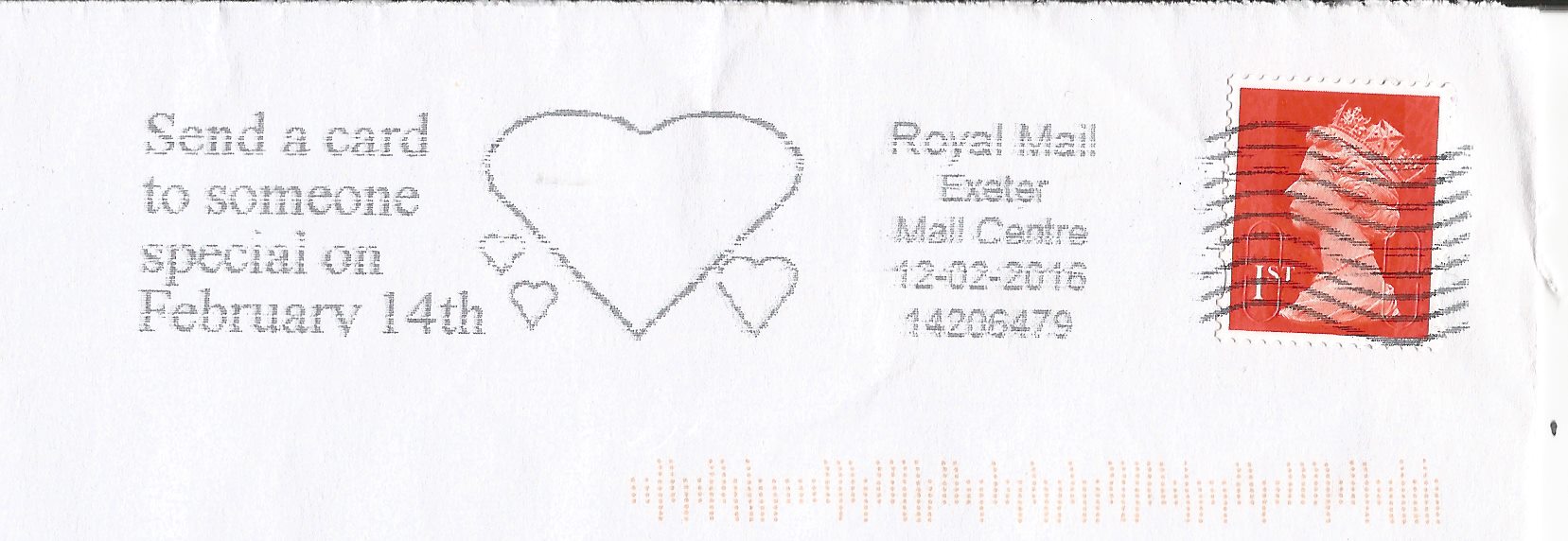 Send a card to someone special on February 14th