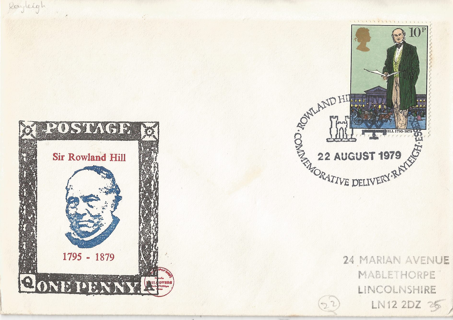 Rowland Hill Centenary Commemorative Delivery Rayleigh Essex_3968 (1)