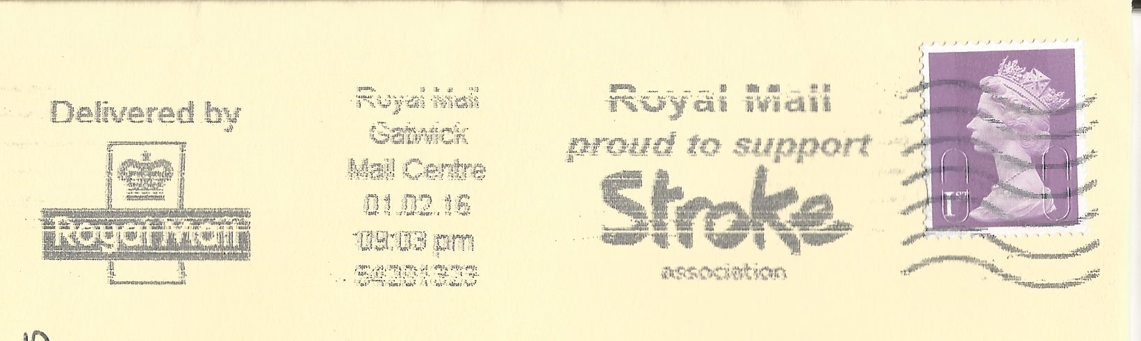 Royal Mail proud to support Stroke association