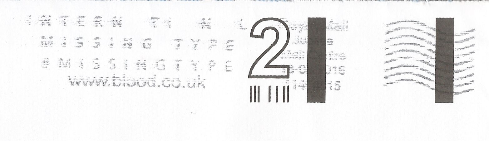Intern ti n  l Missing Type #Missingtype www.blood.co.uk