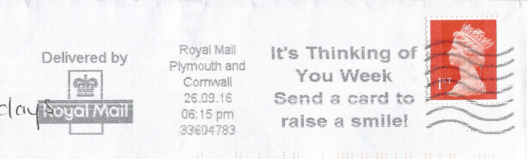 It's Thinking of You Week Send a card to raise a smile!