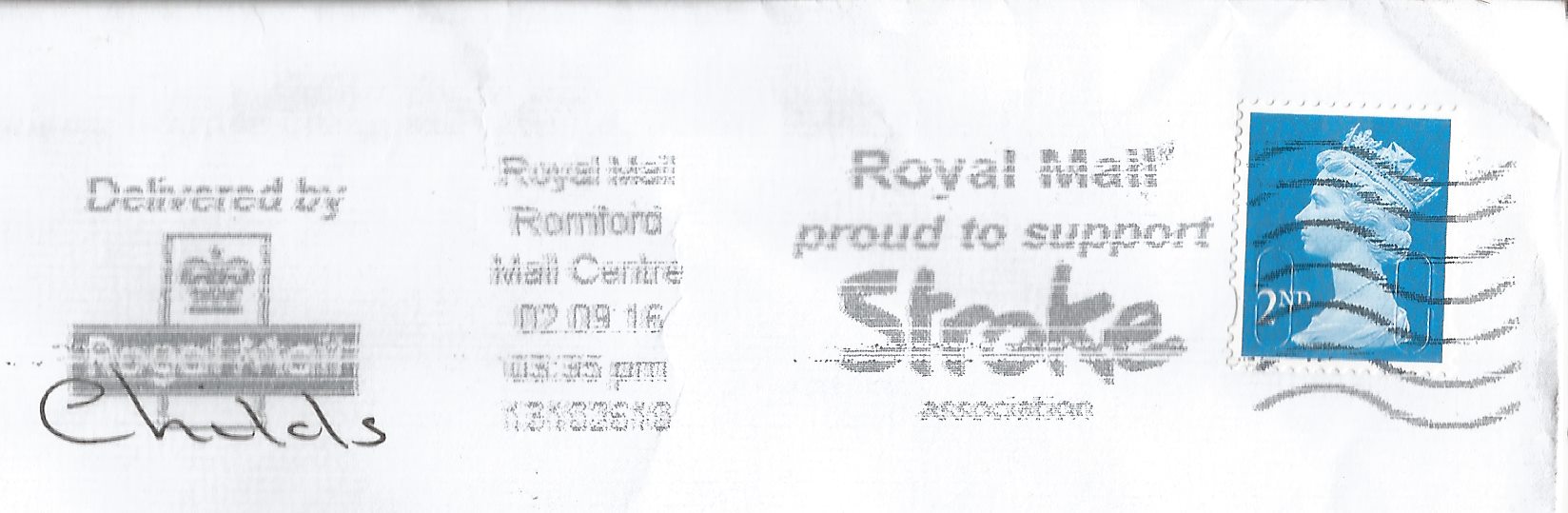 Royal Mail proud to support Stroke association
