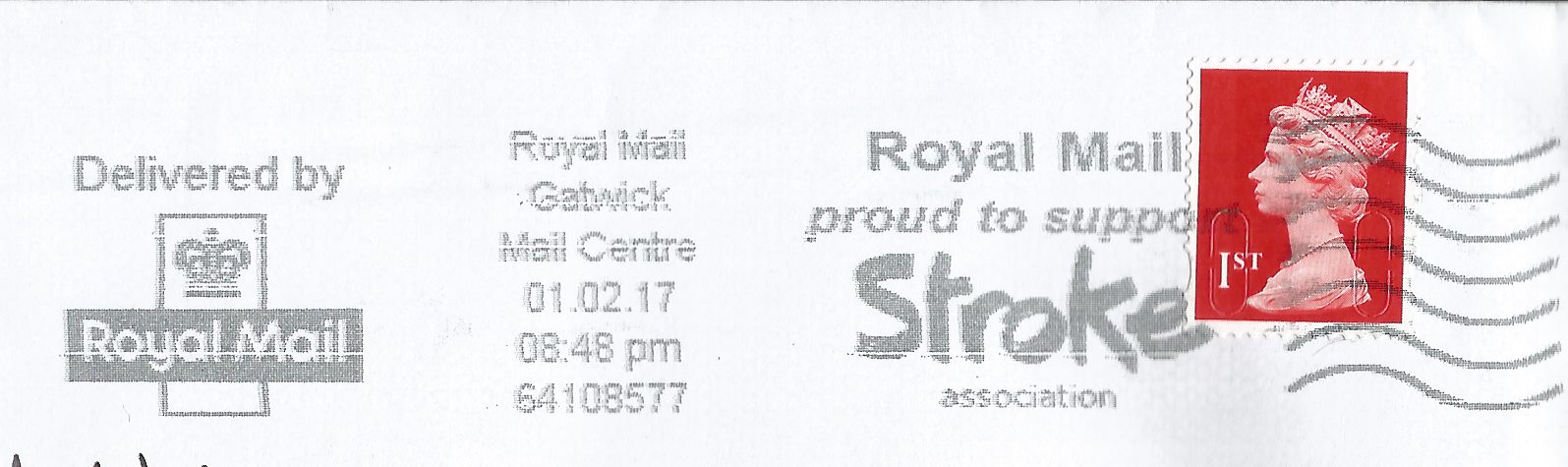Royal Mail proud to support Stroke association