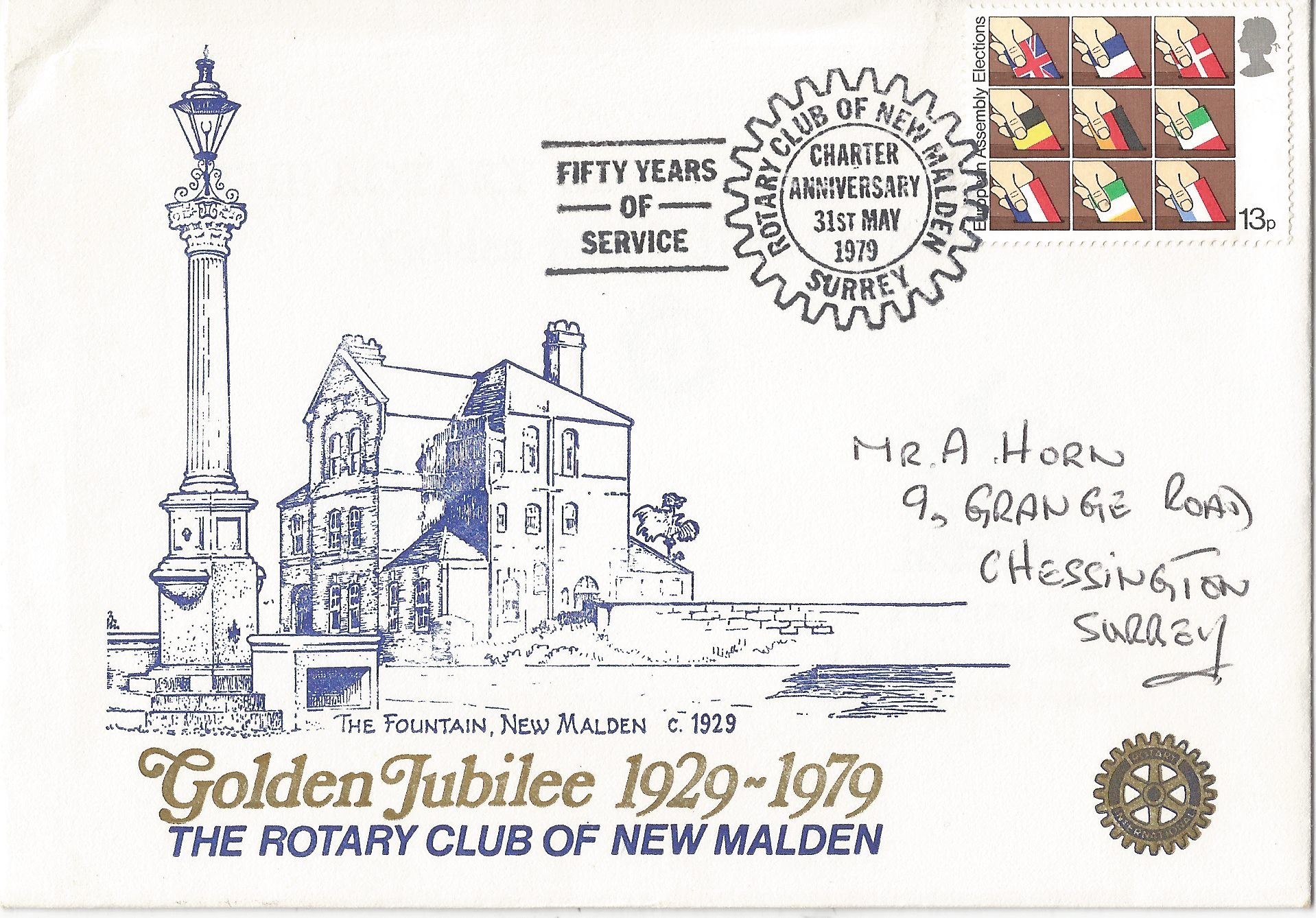 Charter Anniversary Rotary Club of New Malden Surrey_3833