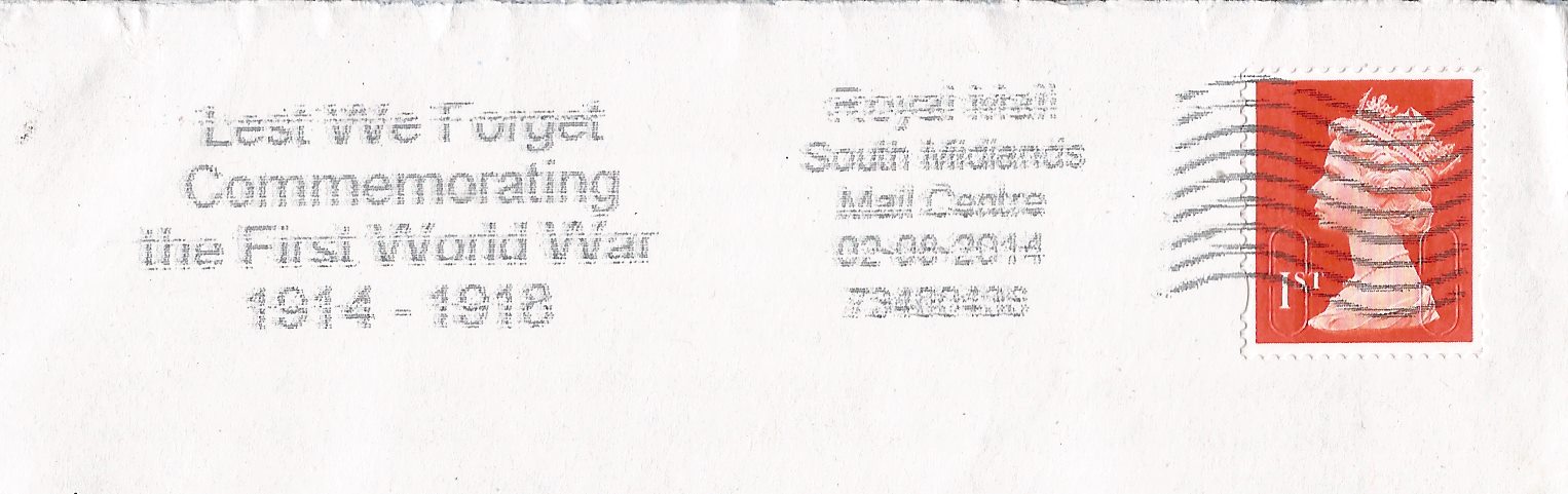 Lest We Forget Commemorating the First World War 1914-1918