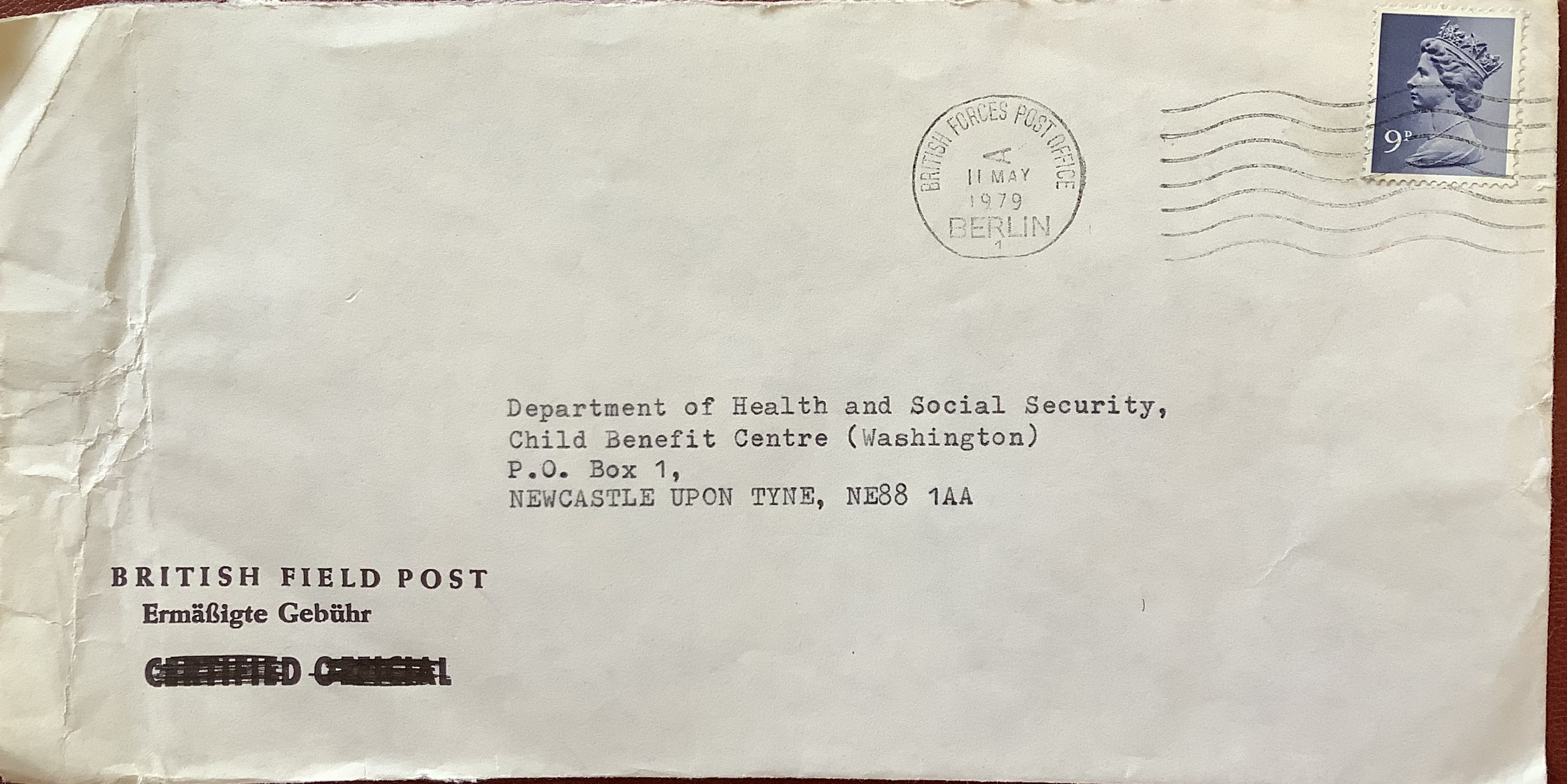 British Forces Post Office A Berlin 1 (1)