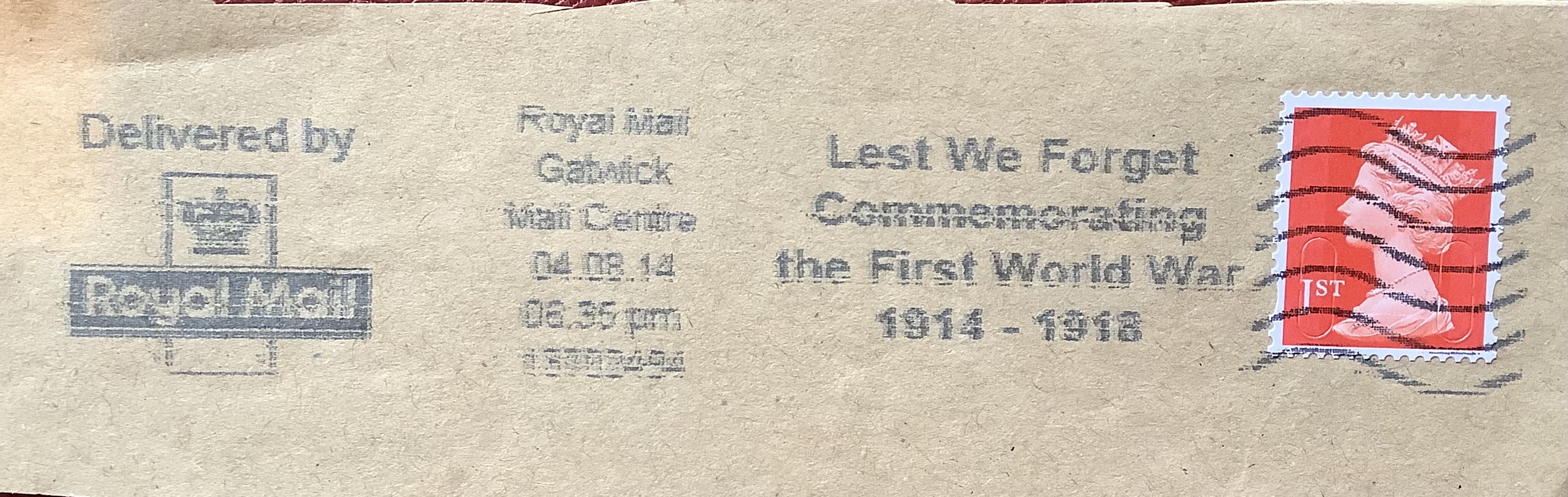 Lest We Forget Commemorating the First World War 1914-1918