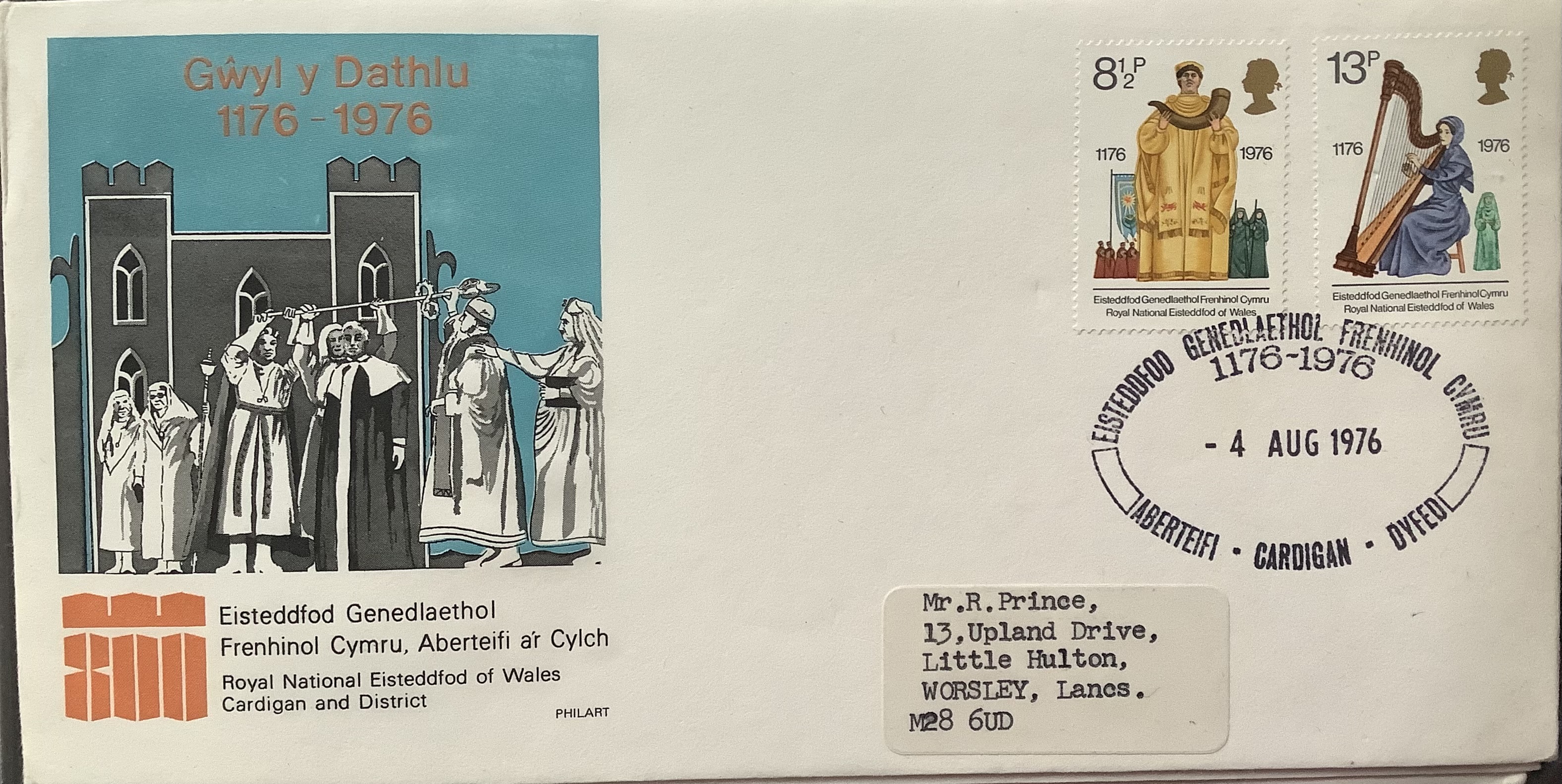 Eisteddfod Genedlaethol Frenhinol Cymru 1176-1976  Aberteifi Cardigan Dyfed_3081(1)
