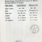 First Scheduled Commercial Flight Of British Airways Concorde Heathrow Airport London Hounslow Middx_2973 - Image 2