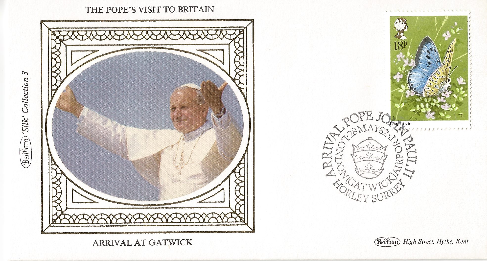 Arrival Pope John Paul II  London (Gatwick) Airport Horley Surrey_5181 (1)
