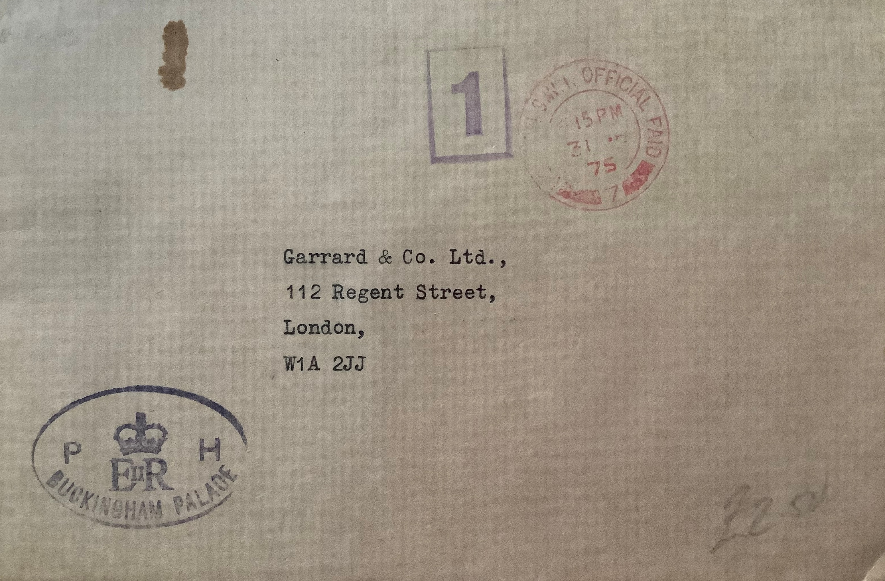 Buckingham Palace Official Paid 7 London SW1