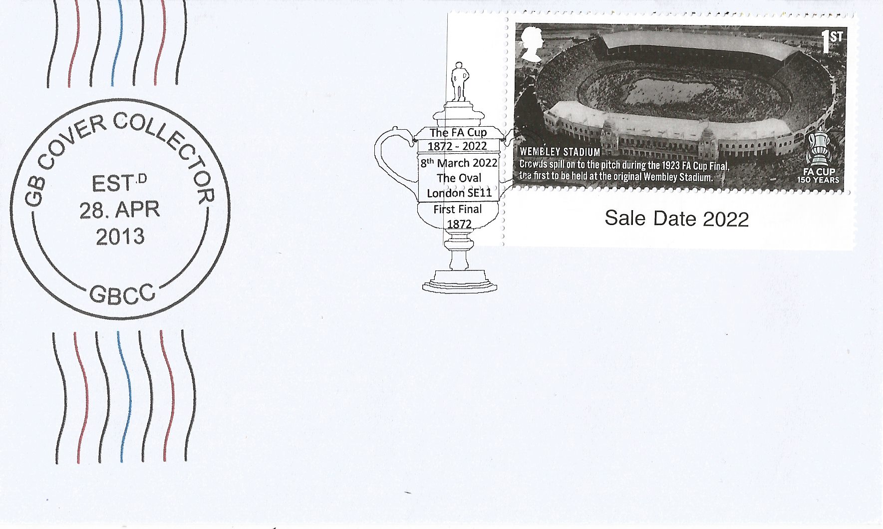 The FA Cup 1872 - 2022 First Final 1872 The Oval London SE11