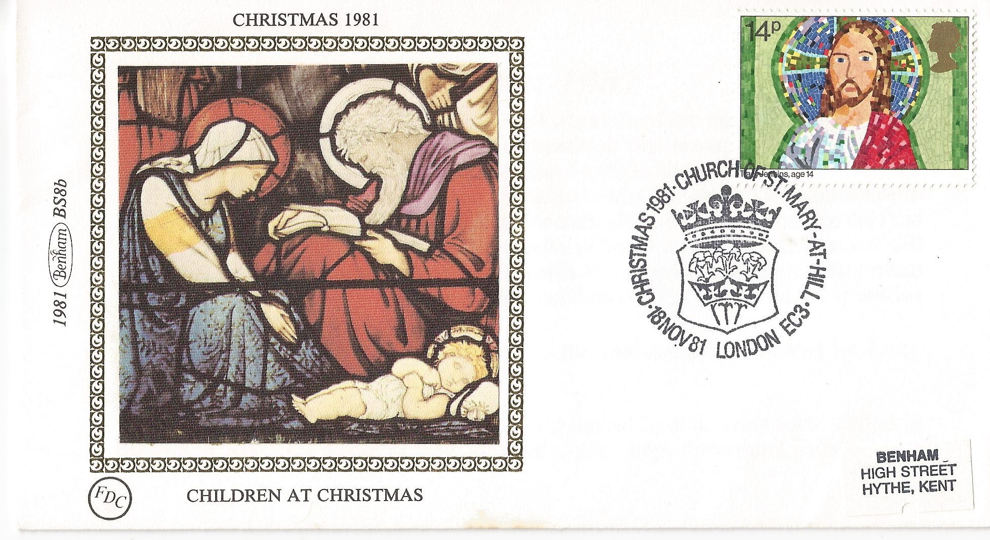 Christmas 1981 Church of St Mary At The Hill London EC3_5020(1)