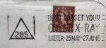 Don't Forget Your Chest X Ray Exeter 25 May - 27 June_GS 279