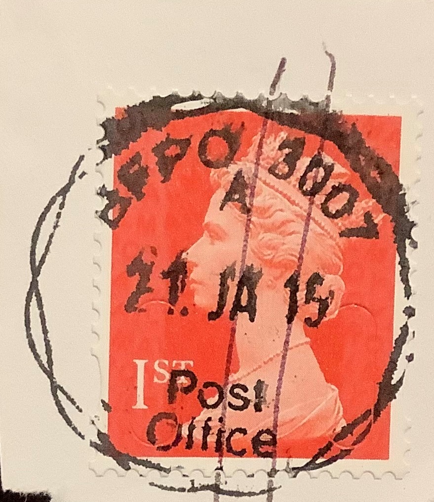 BFPO 3007 Post Office