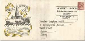 Norwich Union first - class insurance service since 1797 Norwich Norfolk_3429