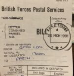 B.F.P.O  London 4