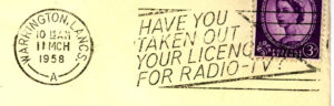 Have You Taken Out Your TV Licence For Radio-TV?_GS 253