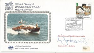 Naming of Life Boat RNLB Robert Violet Moelfre Gwynedd_7246