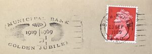 Municipal Bank 1919 1969 Golden Jubilee_GS 1200 A t