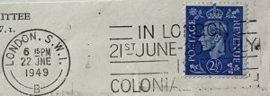 In London 21st June - 20th July Colonial Month_GS 169
