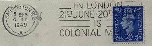 In London 21st June - 20th July Colonial Month_GS 169