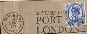 Ship Early Through The Port of London_LP 375