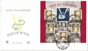 60th Anniversary End of WW2 1945 V 2005 Bletchley Park Post Office Bletchley Milton Keynes_15493