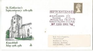 Septcentenary 1281-1981 of St Katharine's Knockholt Sevenoaks Kent_4692