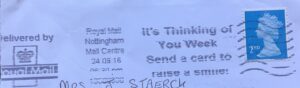 It's Thinking of You Week Send a card to raise a smile!