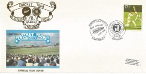 Handstamp Sponsored by Stamp Publicity New Zealand Tour 1990 Cornhill Insurance Test Match Nottingham_7770