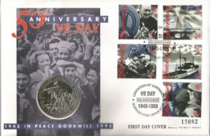 VE Day 50th Anniversary 1945-1995 Liberation of Guernsey Guernsey Post Office_G111