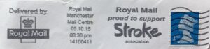 Royal Mail proud to support Stroke association