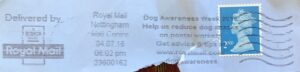 Dog Awareness Week 2016 Help us reduce dog attacks on postal workers Get advice & tips at royalmail.com dogawareness
