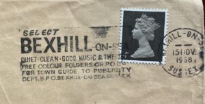 Select Bexhill-on-Sea Quiet. Clean. Good Music & Theatre Free Colour Folders or PO 1/ – For Town Guide To Publicity Dept B PO Bexhill on Sea Sussex_LP728t