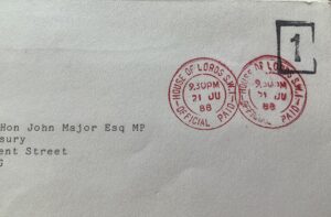 House of Lords SW1 Official Paid