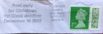 Post early for Christmas 1st Class deadline December 16 2022
